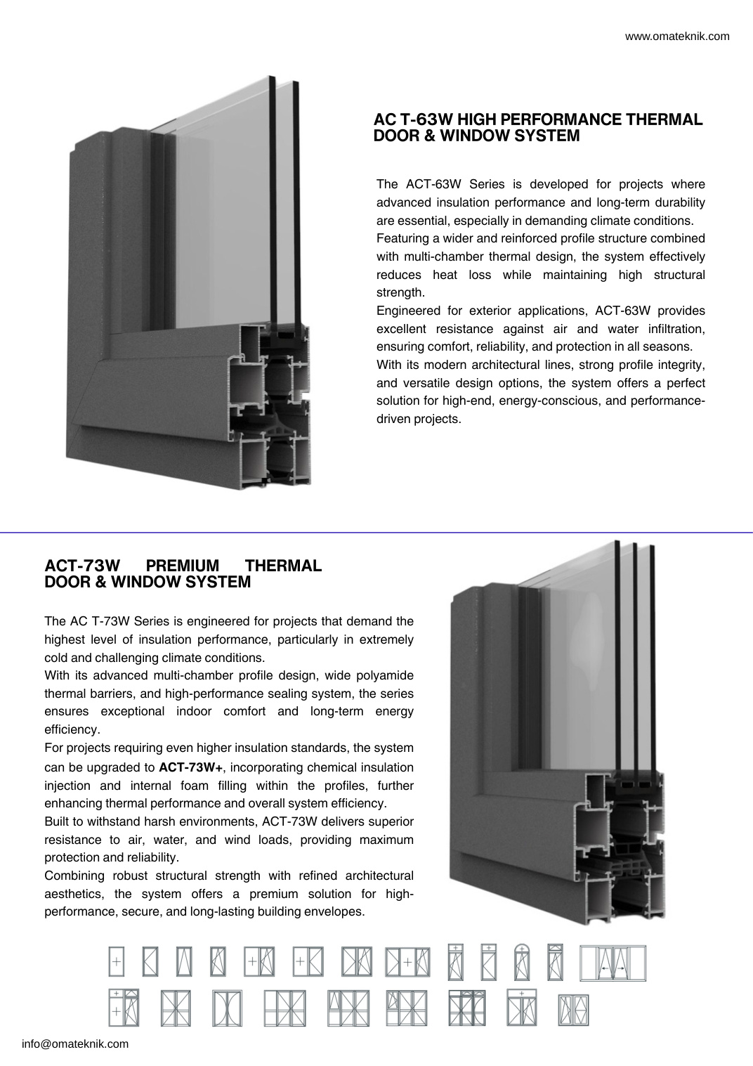 OMA Teknik catalogue page 3